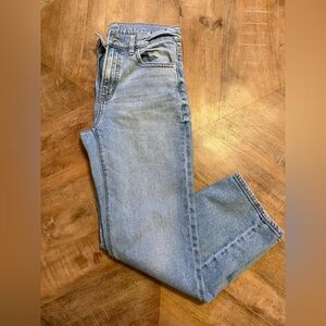 AE Stretch Super High-Waisted Straight Jean